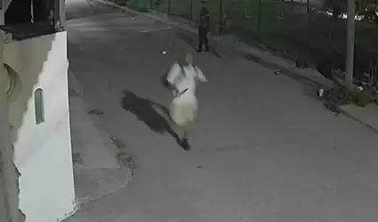 En un video se observa c�mo el presunto asesino de Claudia Tacoronte al parecer