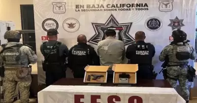 En Tijuana, detectaron e inhibieron un dron utilizado por un grupo delictivo