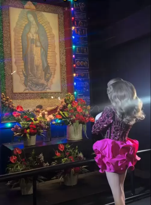 Belinda agradece a la Virgen de Guadalupe tras �xito de Mentiras: All Stars en el Auditorio Nacional