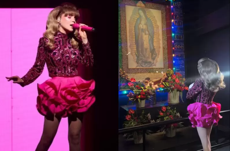 Belinda agradece a la Virgen de Guadalupe tras �xito de Mentiras: All Stars en el Auditorio Nacional