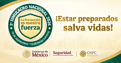 Recuerda Protecci�n Civil BC participar en el Segundo Simulacro Nacional 2026.