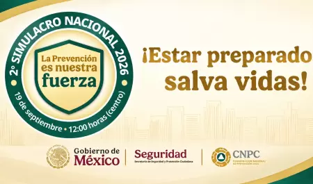 Recuerda Protecci�n Civil BC participar en el Segundo Simulacro Nacional 2026.