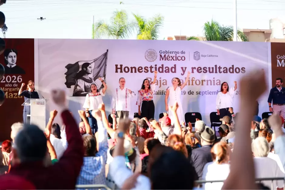 Con honestidad y resultados comparte Sheinbaum Pardo obras y bienestar para Baja California: Marina del Pilar