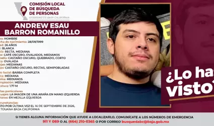 Familia busca a joven desaparecido en Villa Fontana.