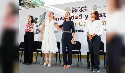Con honestidad y resultados comparte Sheinbaum Pardo obras y bienestar para BC: 
