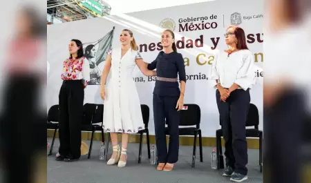 Con honestidad y resultados comparte Sheinbaum Pardo obras y bienestar para BC: