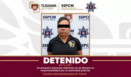Arrestan agentes municipales a hombre por presunto intento de abuso sexual contr