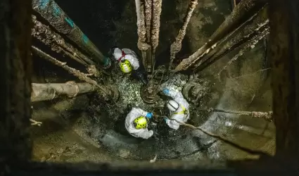 Retira Cespt m�s de 4 mil metros c�bicos de material acumulado en c�rcamos y col