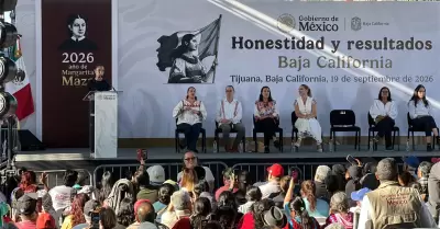 Sheinbaum rinde cuentas en Tijuana
