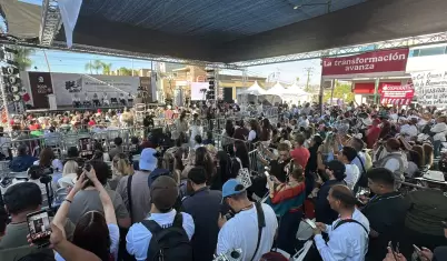 Sheinbaum rinde cuentas en Tijuana