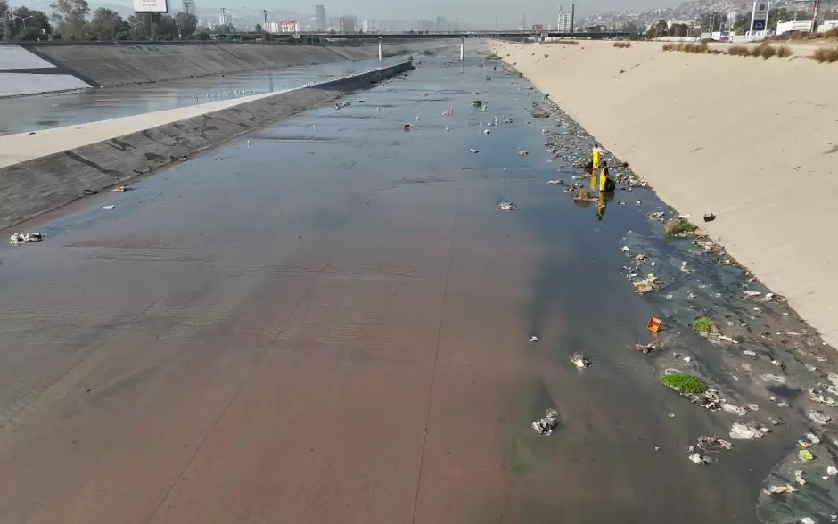Canalizaci�n R�o Tijuana