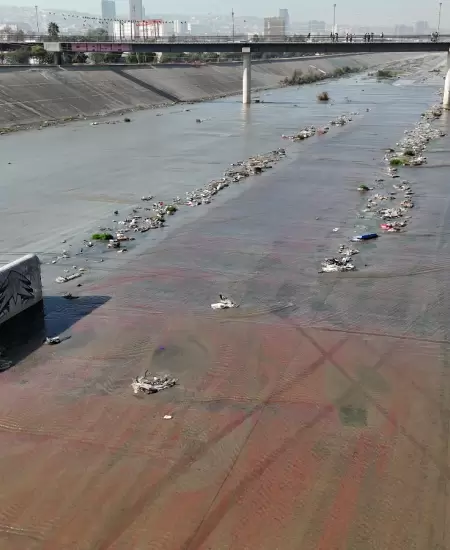 Canalizaci�n R�o Tijuana