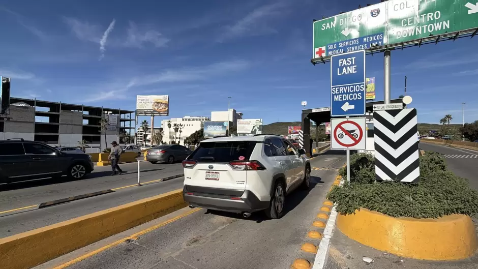 cruce fronterizo Sentri
