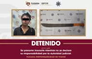 Detienen elementos de la SSPCM a un hombre por presunta agresi�n con machete en Real de San Francisco