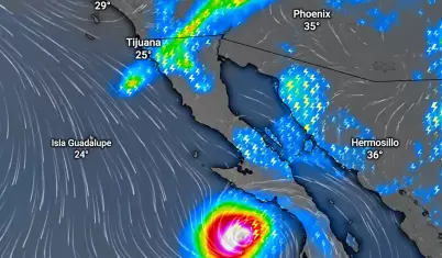 Informa Protecci�n Civil probabilidad de lluvias durante el fin de semana.