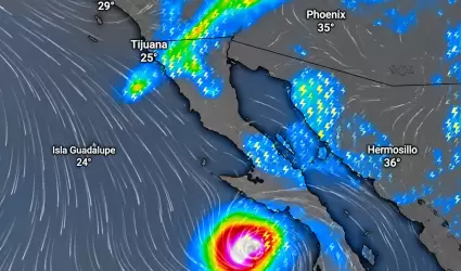 Informa Protecci�n Civil probabilidad de lluvias durante el fin de semana.