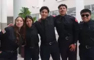 Graduados de la primera promoci�n del Cuerpo de Servicios M�dicos de Emergencia del Condado Norte
