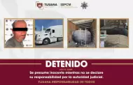 Detiene Polic�a Municipal tr�iler con dos bidones de presunto combustible de procedencia il�cita