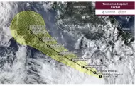 Tormenta tropical "Rachel" se forma frente a Guerrero