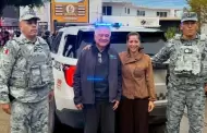 Ruffo Appel llega a su domicilio en BC tras viaje de 40 horas por carretera