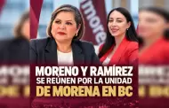 Evangelina Moreno sostiene reuni�n con Julieta Ram�rez por la unidad de morena en Baja California