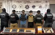 Fuerzas de seguridad detienen a dos sujetos ligados al crimen organizado