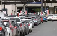 VIDEO.- Cierran garita de Otay en ambos sentidos tras reporte de artefacto en puente peatonal