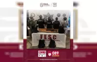 Ubica FESC veh�culo con reporte de robo; encuentran arma y chalecos t�cticos en el interior