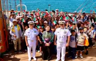 Arriba a San Diego el buque escuela Cuauht�moc de la Armada de M�xico