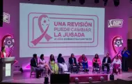 Futbol mexicano juega por detecci�n del c�ncer de mama