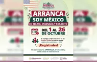 Arranc� en Tecate, Rosarito y Ensenada la campa�a "Soy M�xico" para facilitar el registro de ni�as, ni�os y adolescentes