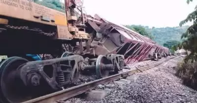 Descarrilamiento de tren en Jalisco