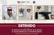 Arresta Polic�a Municipal a sujeto se�alado de asalto con violencia y decomisa un arma de fuego