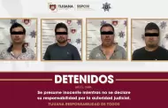 Aseguran agentes de la SSPCM a cuatro hombres tras ri�a en el fraccionamiento El Vergel
