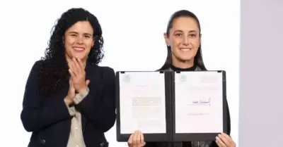 Luisa Mar�a Alcalde y Claudia Sheinbaum Pardo