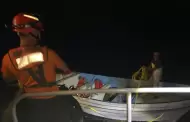 Marina realiza resguardo mar�timo de ocho personas en presunta operaci�n de tr�fico il�cito de personas