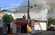 Incendio en inmueble de Zona Centro fue controlado por Bomberos de Tijuana