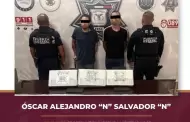 Detienen en Tijuana a dos presuntos "halcones" con arma y dron