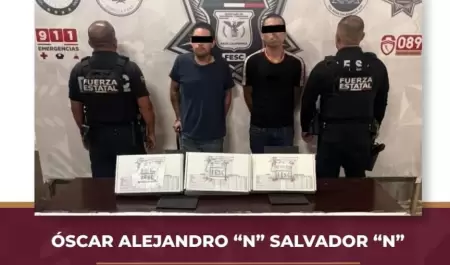 Detienen en Tijuana a dos presuntos "halcones" con arma y dron