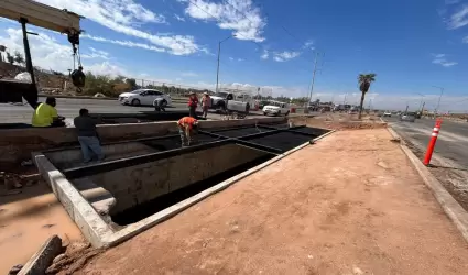 Avanza reparaci�n de afectaciones en la b�veda de R�o Nuevo en Mexicali