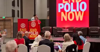 Rotarios redoblan esfuerzos para erradicar la poliomielitis