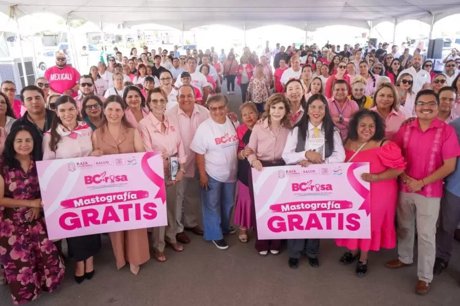 Secretar�a de Salud pone en marcha "Ruta Rosa" para detectar c�ncer de mama