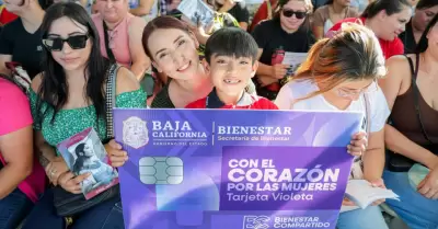 Entregan mil 100 nuevas Tarjetas Violeta en Mexicali