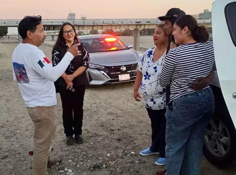 Tras ocho años en situación de calle en Tijuana, hombre regresa con su familia a Tabasco