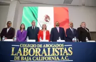 Martha L�pez asume presidencia del Colegio de Abogados Laboralistas de BC