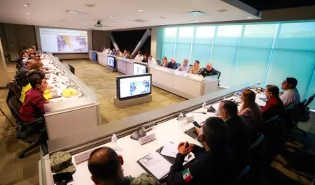 Activan Consejo Estatal de Protecci�n Civil ante pron�stico de lluvias en BC