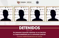 Detienen elementos de la SSPCM a cuatro menores de edad en posesi�n de armas de fuego