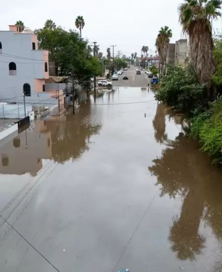 Registra Ensenada lluvias de hasta 91 mil�metros por tormenta Rachel: Claudia Ag
