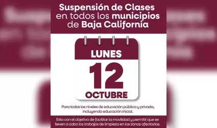 Suspensi�n de clases