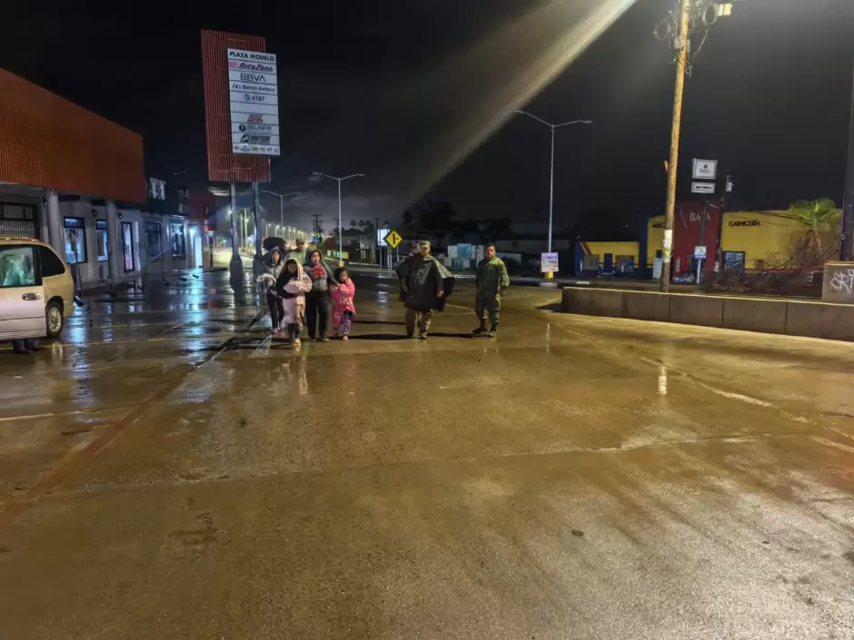 Despliega Defensa a m�s de 3 mil militares en Tijuana por remanentes de Rachel